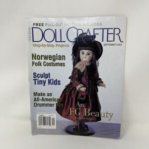 Doll Crafter Magazine September 2003 NO Pattern - Norwegian Folk Costumes Sculpt